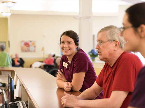 Caregiver & Resident at Kingston Residence of Marion